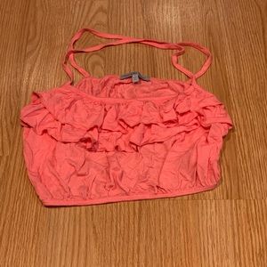 Ruffled crop top